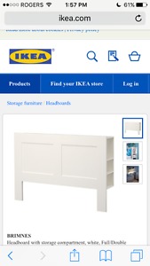 IKEA BRINES QUEEN HEADBOARD