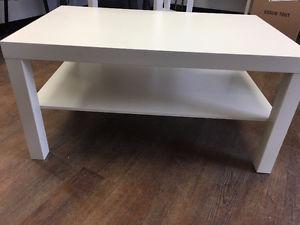 IKEA Lack white wooden coffee table