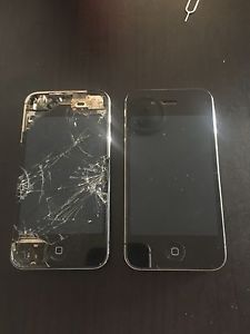 Iphone 4 s broken screen but I have parts phone