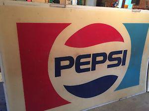 Large Pepsi sign