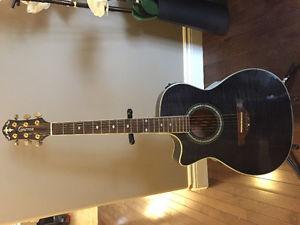 Left Handed Electric/Acoustic Guitar
