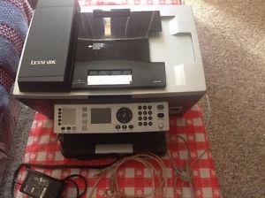 Lexmark x. All-in-one printer/fax...