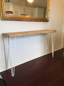 Live edge hairpin table