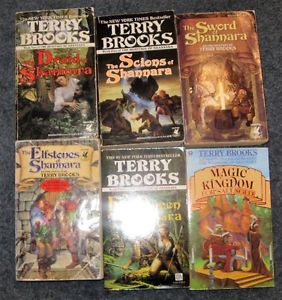 Lot of Terry Brooks books $5