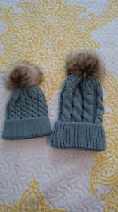 Mommy and baby matching hat