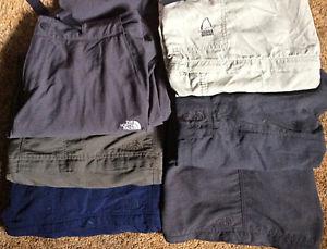 NORTH FACE ZIP OFF PANTS