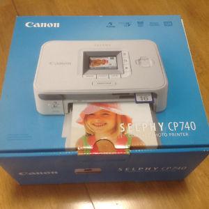 New Canon Selphy CP740 Compact Photo Printer