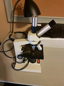 Old microscope