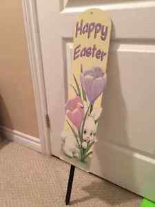Outdoor Easter Sign