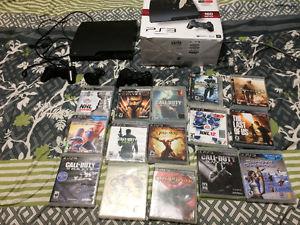 PS3 for sale 15 games