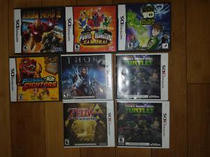 PSP/Wii/DS/3DS games