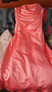 Pink grad dress