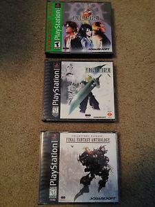 Ps1 Final Fantasy Collection