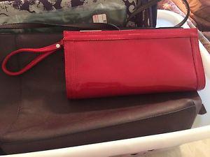 Red Aldo purse clutch
