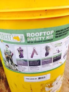 Roof top safety kits
