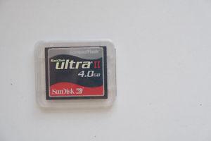 SanDisk Ultra II 4.0GB Compact Flash Memory Card