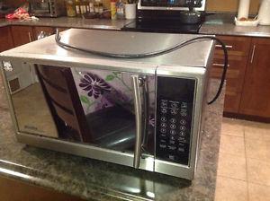 Silver Microwave