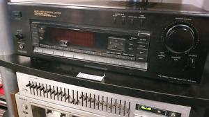 Sony Receiver, Onkyo Tuner RSC Vintage Speakers