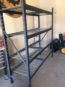 Steel Shelf movable sections