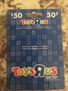 Toys r us gift card
