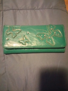 Turquoise wallet