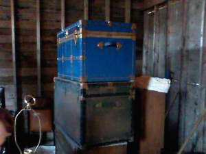 Two Antique Trunks Like New