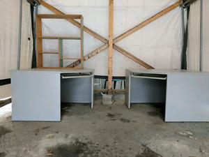 Two Grey Desks for Sale in Kimberley BC