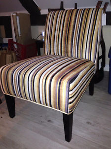 Upholstered Slipper Chair