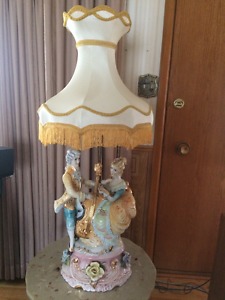 Victorian Capodimonte Lamps
