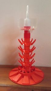 WINE OR BEER BOTTLE DRYING TREE WITH SULFITER