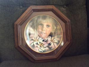 Wedgewood Collector plate- Framed