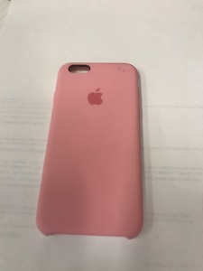 apple iPhone 6/6s silicone case - Pink