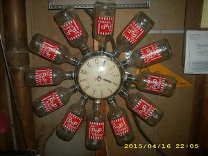 unique vintage hand made pop shop clock one of a kind