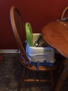 2- Feeding Chairs-Safety straps, Heights,NO Tray $20 Each