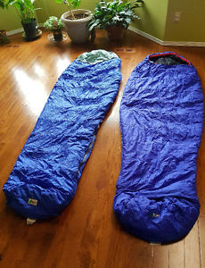 2 MEC sleeping bags