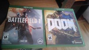 2 xbox one games for sale