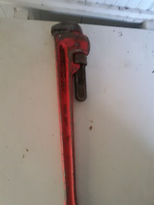 24" Rigid HD Steel Pipe Wrench
