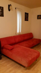 3 piece L shaped sectional couches, great condition!