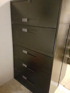 5 Drawer Lateral Filing Cabinets