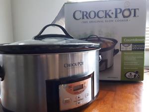 6 Qt. Oval slow cooker - Crockpot