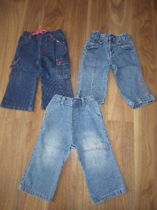 BABY GIRLS JEANS - $6.00 for LOT