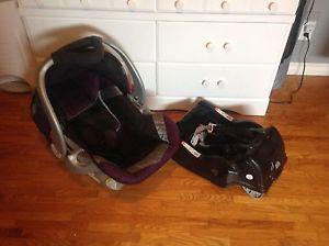 Baby trend infant car seat with base