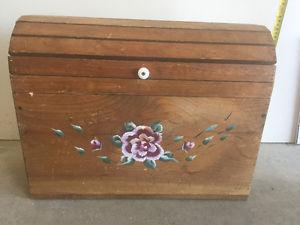 Beautiful wooden chest for sale