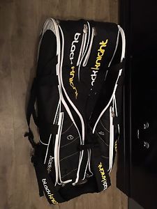 Black knight back pack 9 racquet bag