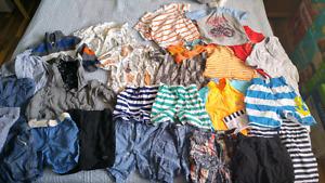 Boys summer lot size 2T