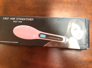 Brand new fast hair straightener (pink)