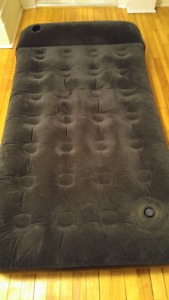 Broadstone Easy Inflate Flocked Air Mattress (twin)