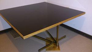 COFFEE TABLE & 2 END TABLES -BLACK