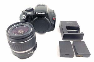 Canon EOS Rebel T3 DSLR with mm lens