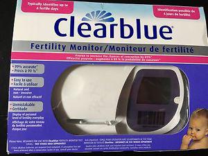 Clear blue fertility monitor